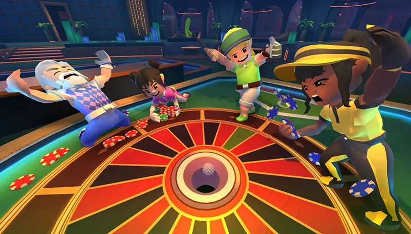 Party Putt Major Fun virtual games